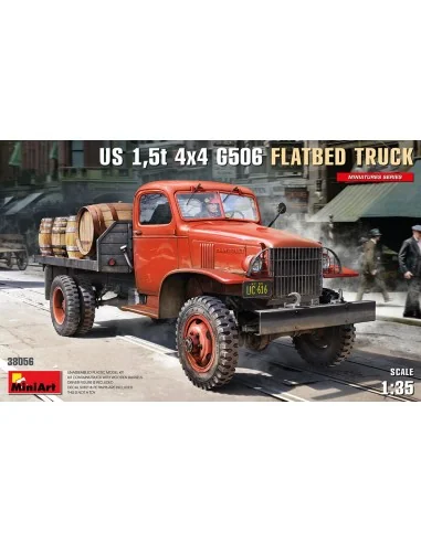 Us 1, 5T 4x4 G506 Flatbed Truck, 1/35 - MiniArt 38056