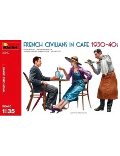 French Civilians in Cafe 1930-40s, 1/35 - MiniArt 38062