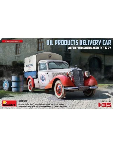Liefer Pritschenwagen Typ 170V Oil Products Delivery Car, 1/35 - Mi...