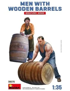 Men with Wooden Barrels, 1/35 - MiniArt 38070