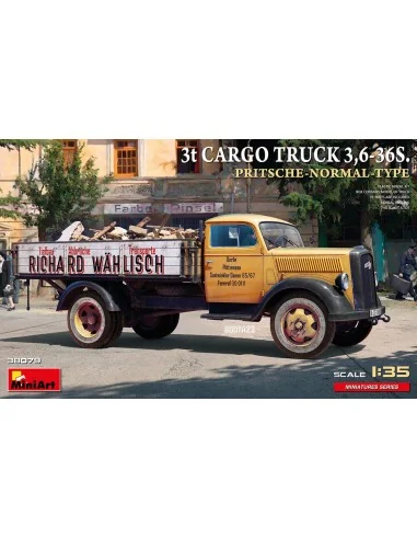 3t Cargo Truck 3, 6-36S. Pritsche-Normal-Type, 1/35 - MiniArt 38079
