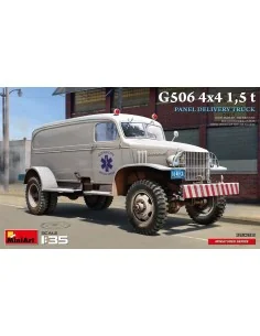 G506 4x4 1, 5 t Panel Delivery Truck, 1/35 - MiniArt 38083