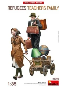 Refugees. Teachers Family, 1/35 - MiniArt 38086