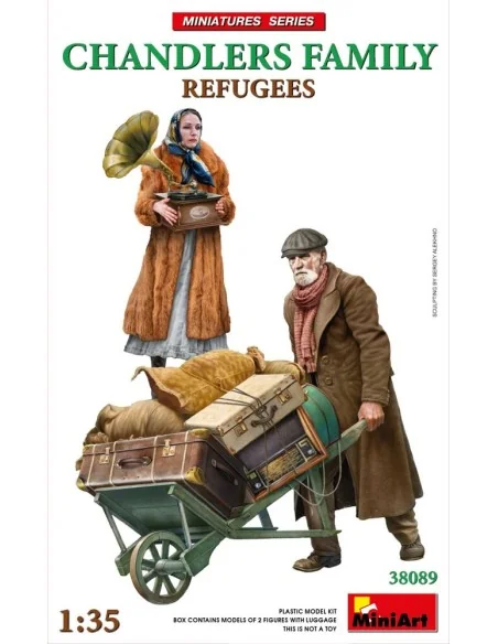 Refugees. Chandlers Family, 1/35 - MiniArt 38089
