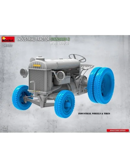Industrial Tractor Standard N Mod. 1936/38, 1/35 - MiniArt 38102