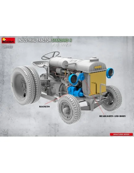 [NO_DESC] Industrial Tractor Standard N Mod. 1936/38, 1/35 - MiniAr...
