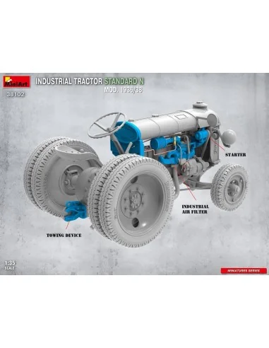 Industrial Tractor Standard N Mod. 1936/38, 1/35 - MiniArt 38102