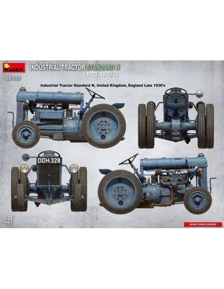 Industrial Tractor Standard N Mod. 1936/38, 1/35 - MiniArt 38102
