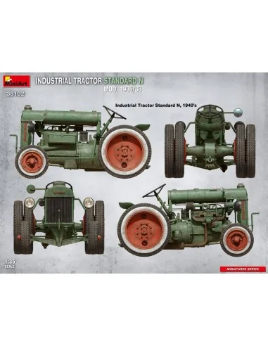 Industrial Tractor Standard N Mod. 1936/38, 1/35 - MiniArt 38102