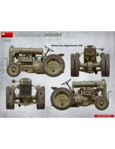Industrial Tractor Standard N Mod. 1936/38, 1/35 - MiniArt 38102
