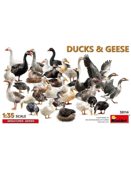 Ducks & Geese, 1/35 - MiniArt 38114