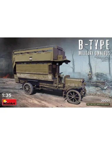 B-Type Military Omnibus, 1/35 - MiniArt 39001