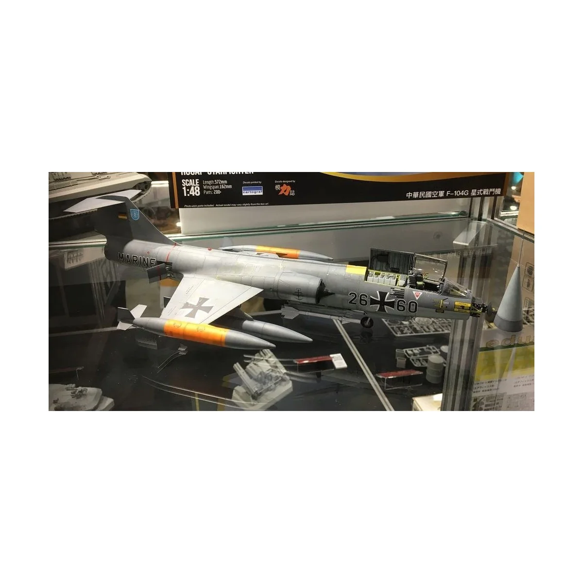 F-104G German Air Force and Marine, 1/48 - KINETIC K48083