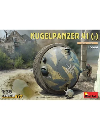 Kugelpanzer 41( r ). Interior Kit, 1/35 - MiniArt 40006