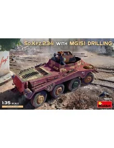 Sd.Kfz.234 with MG151 Drilling, 1/35 - MiniArt 40014