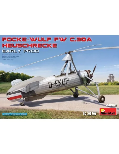 Focke-Wulf Fw C.30A Heuschrecke. Early Prod, 1/35 - MiniArt 41012