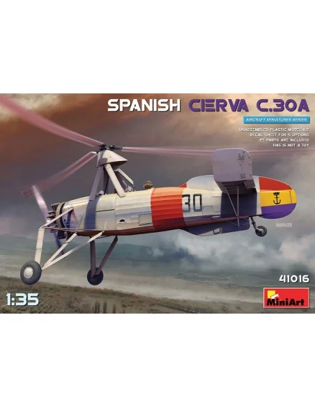 [NO_DESC] Spanish Cierva C.30A, 1/35 - MiniArt 41016