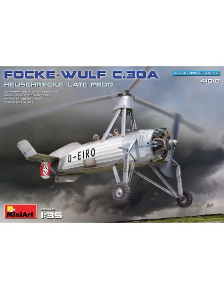 Focke-Wulf FW C.30A Heuschrecke. Late Prod, 1/35 - MiniArt 41018