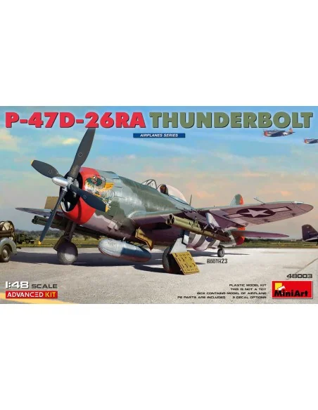 P-47D-26RA Thunderbolt. Advanced Kit, 1/48 - MiniArt 48003
