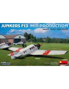 Junkers F13. Mid Prod. German, Polish, Swiss Service, 1/48 - MiniAr...
