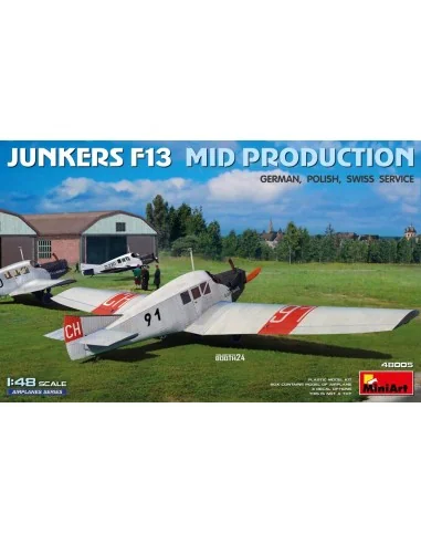 Junkers F13. Mid Prod. German, Polish, Swiss Service, 1/48 - MiniAr...