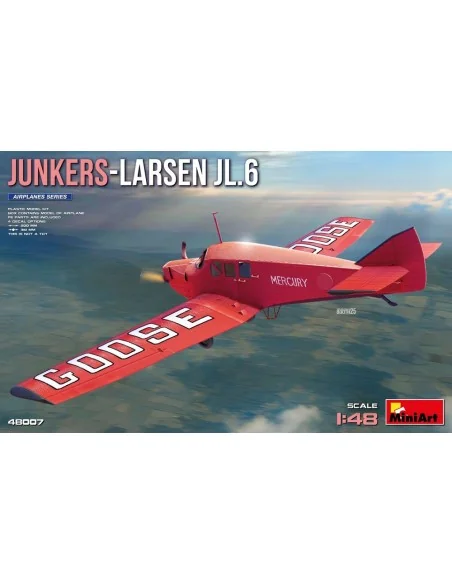 [NO_DESC] Junkers-Larsen JL.6, 1/48 - MiniArt 48007