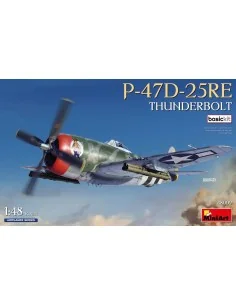 P-47D-25RE Thunderbolt. Basic Kit, 1/48 - MiniArt 48009