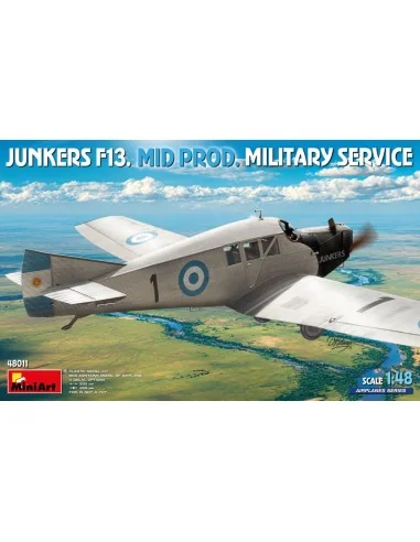 [NO_DESC] Junkers F13. Mid Prod. Military Service, 1/48 - MiniArt 4...