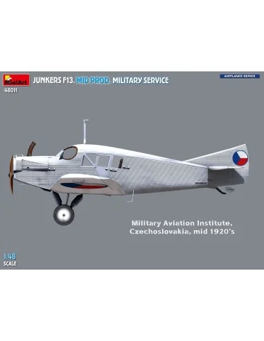 Junkers F13. Mid Prod. Military Service, 1/48 - MiniArt 48011