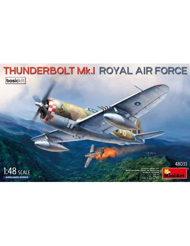 Thunderbolt Mk.I. Royal Air Force. Basic Kit, 1/48 - MiniArt 48033