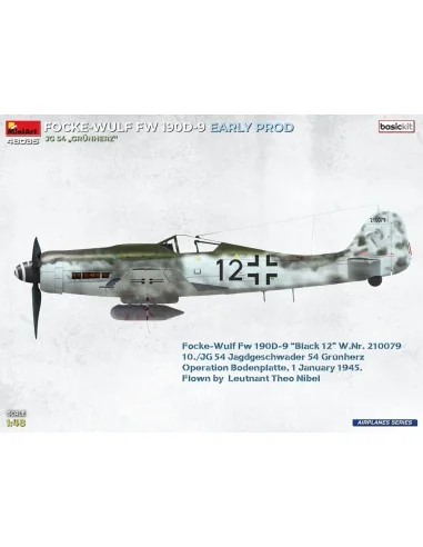 [NO_DESC] Focke-Wulf Fw 190D-9 Early Prod. JG 54 Grünherz Basic Kit...