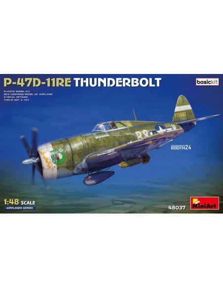P-47D-11RE Thunderbolt. Basic Kit, 1/48 - MiniArt 48037