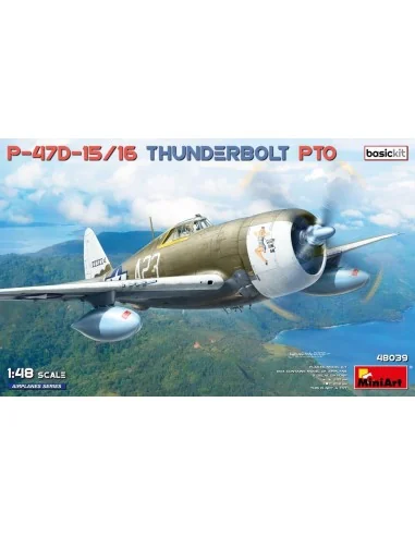 P-47D-15/16 Thunderbolt. PTO. Basic Kit, 1/48 - MiniArt 48039
