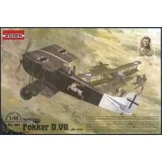 Fokker D.VII (Albatros built, early) Carl Degelow, 1/48 - Roden 421
