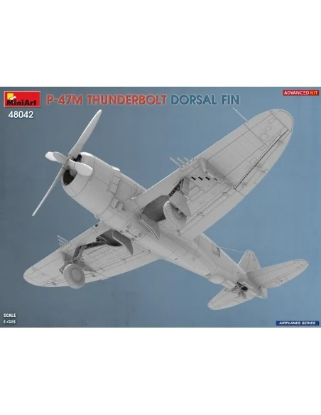 [NO_DESC] P-47M Thunderbolt. Dorsal Fin. Advanced Kit, 1/48 - MiniA...