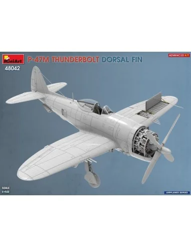 [NO_DESC] P-47M Thunderbolt. Dorsal Fin. Advanced Kit, 1/48 - MiniA...