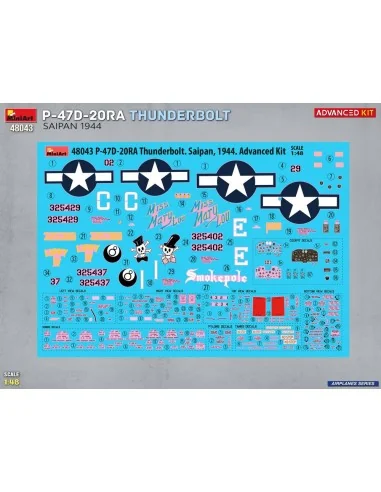 [NO_DESC] P-47D-20RA Thunderbolt. Saipan, 1944. Advanced Kit, 1/48 ...