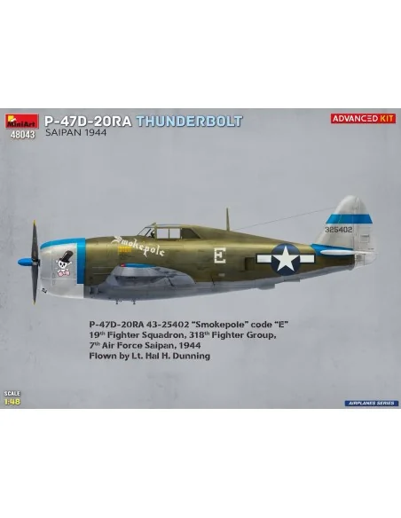 P-47D-20RA Thunderbolt. Saipan, 1944. Advanced Kit, 1/48 - MiniArt ...