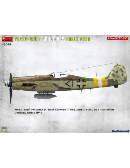 Focke-Wulf Fw 190D-9 Early Prod. Advanced Kit, 1/48 - MiniArt 48044