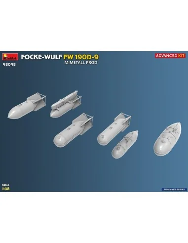 Focke-Wulf Fw 190D-9. Mimetall Prod. Advanced Kit, 1/48 - MiniArt 4...