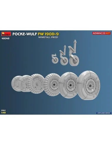 Focke-Wulf Fw 190D-9. Mimetall Prod. Advanced Kit, 1/48 - MiniArt 4...