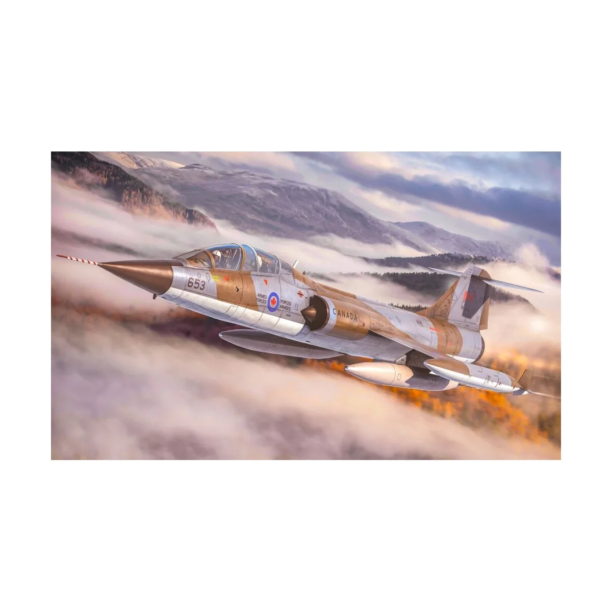 CF-104D ROCAF, 1/48 - KINETIC K48095