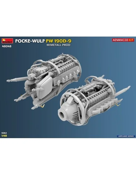 Focke-Wulf Fw 190D-9. Mimetall Prod. Advanced Kit, 1/48 - MiniArt 4...