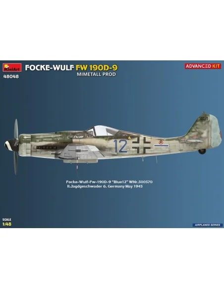 Focke-Wulf Fw 190D-9. Mimetall Prod. Advanced Kit, 1/48 - MiniArt 4...