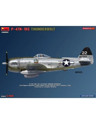 P-47N-1RE Thunderbolt. Advanced Kit, 1/48 - MiniArt 48062