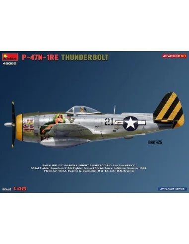 [NO_DESC] P-47N-1RE Thunderbolt. Advanced Kit, 1/48 - MiniArt 48062