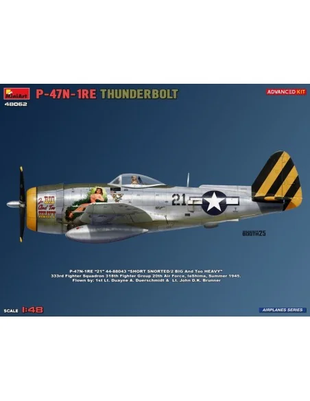 [NO_DESC] P-47N-1RE Thunderbolt. Advanced Kit, 1/48 - MiniArt 48062