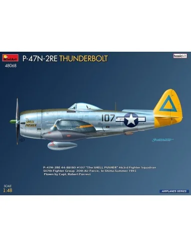 P-47N-2RE Thunderbolt. Basic Kit, 1/48 - MiniArt 48068
