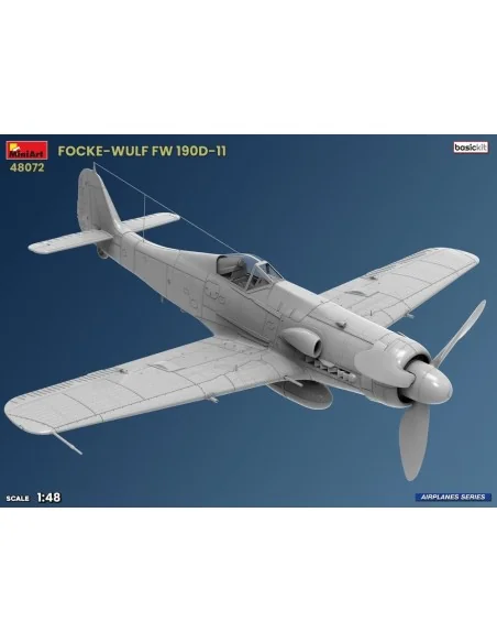 Focke-Wulf Fw 190D-11. Basic Kit, 1/48 - MiniArt 48072