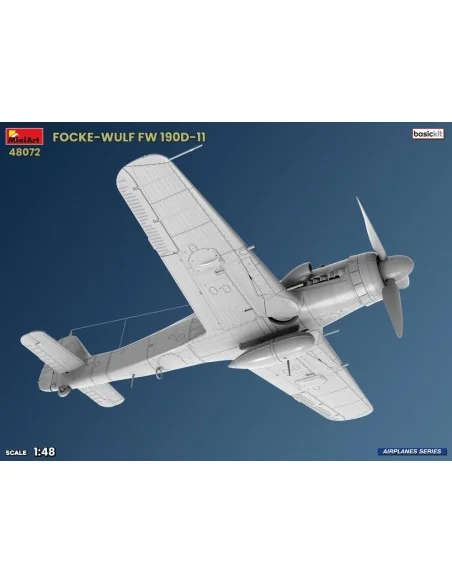 Focke-Wulf Fw 190D-11. Basic Kit, 1/48 - MiniArt 48072